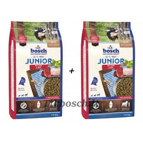 Bosch JUNIOR LAMB & RICE 1kg+1kg! Bosch JUNIOR LAMB & RICE 1kg+1kg!
